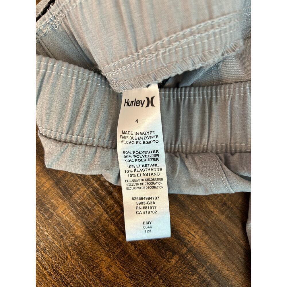 HURLEY Boy’s Two Pairs of 4-Way Stretch Hybrid Shorts / Size: 4 - Picture 11 of 14